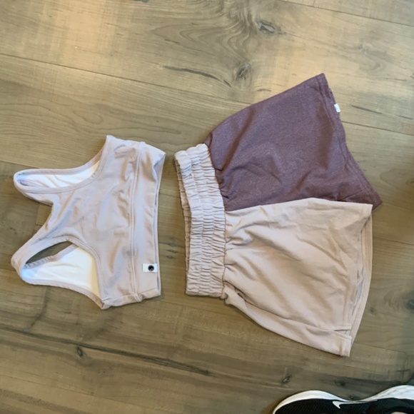 Five Dancewear 3 Piece Set - Lavender and Purple - Picture 2 of 2